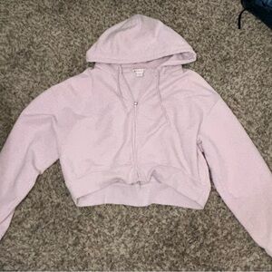 Athleta Light Pink Hooded Jacket
